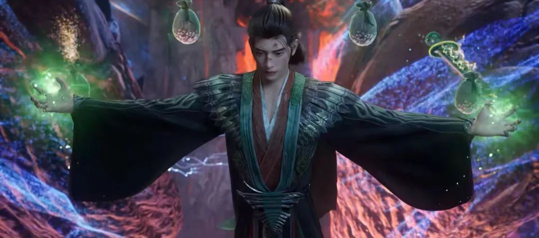 《凡人修仙传》动漫第137集：韩立智斗毒蛟与风希，乱星海的生死博弈