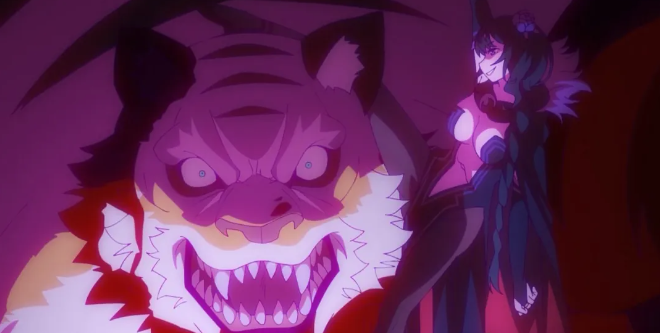 《从零开始的异世界》第三季第 13 集：“华丽猛虎” 与 “八腕斗神” 的巅峰对决