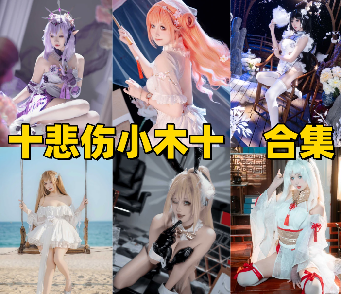 十悲伤小木十作品合集：可甜可御的次元百变少女